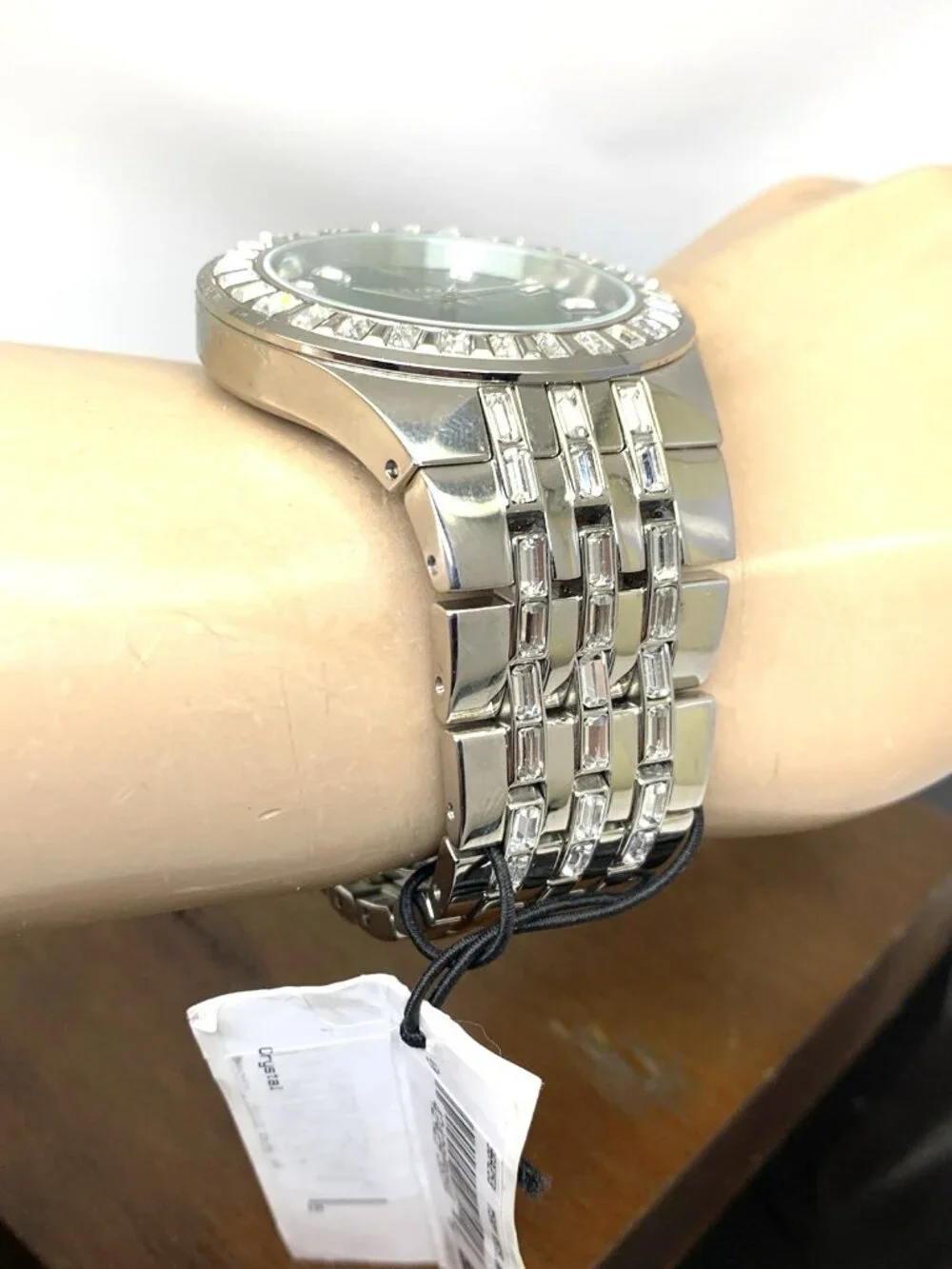 Bulova Men's Watch 96A253 Phantom Quartz Green Dial Steel Crystal Accent 42mm